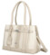 Dámska kabelka cez rameno béžová - Coveri Plasia