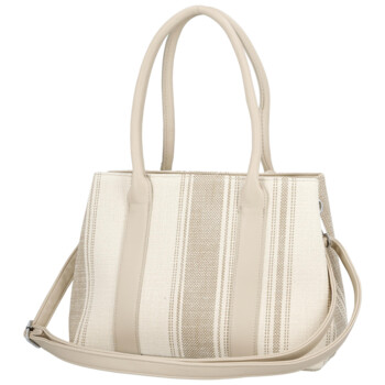 Dámska kabelka cez rameno béžová - Coveri Plasia