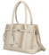 Dámska kabelka cez rameno svetlá taupe - Coveri Plasia