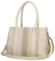 Dámska kabelka cez rameno svetlá taupe - Coveri Plasia