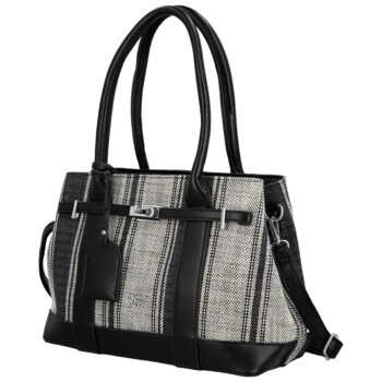 Dámska kabelka cez rameno čierna - Coveri Plasia