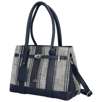 Dámska kabelka cez rameno tmavo modrá - Coveri Plasia