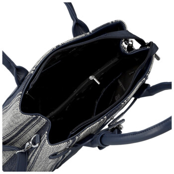 Dámska kabelka cez rameno tmavo modrá - Coveri Plasia