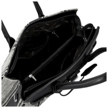 Dámska kabelka cez rameno čierna - Coveri Plasa