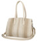Dámska kabelka cez rameno svetlá taupe - Coveri Plasa