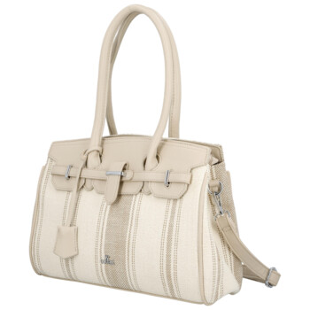Dámska kabelka cez rameno béžová - Coveri Plasa