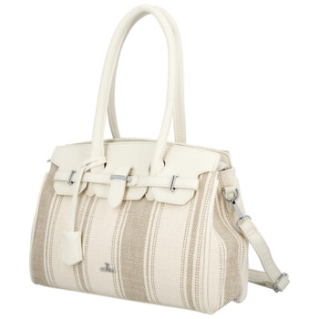 Dámska kabelka cez rameno svetlo béžová - Coveri Plasa