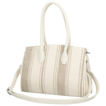 Dámska kabelka cez rameno svetlo béžová - Coveri Plasa