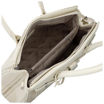 Dámska kabelka cez rameno svetlo béžová - Coveri Plasa