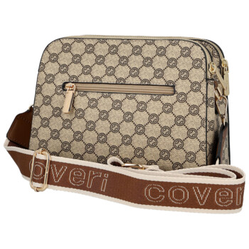 Dámska crossbody kabelka hnedá - Coveri Alianna
