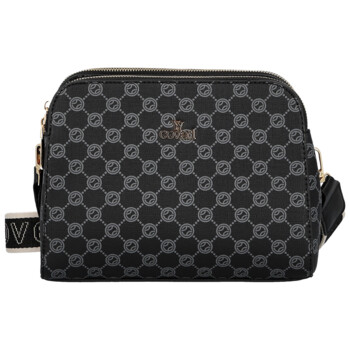 Dámska crossbody kabelka čierna - Coveri Alianna
