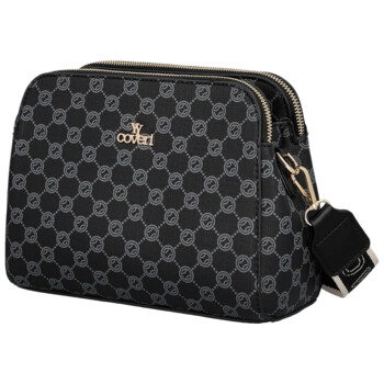 Dámska crossbody kabelka čierna - Coveri Alianna