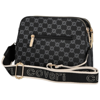 Dámska crossbody kabelka čierna - Coveri Alianna