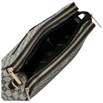 Dámska crossbody kabelka čierno biela - Coveri Alianna