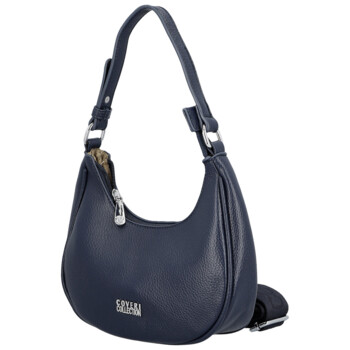 Malá kabelka v štýle gondola tmavo modrá - Coveri Venetia New