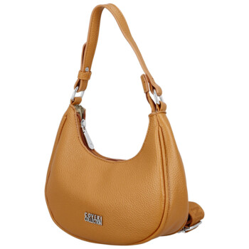 Malá kabelka v štýle gondola svetlo hnedá - Coveri Venetia New