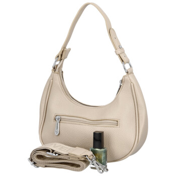 Malá kabelka v štýle gondola taupe - Coveri Venetia