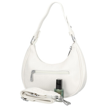 Malá kabelka v štýle gondola biela - Coveri Venetia