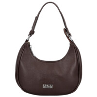 Malá kabelka v štýle gondola čokoládovo hnedá - Coveri Venetia New