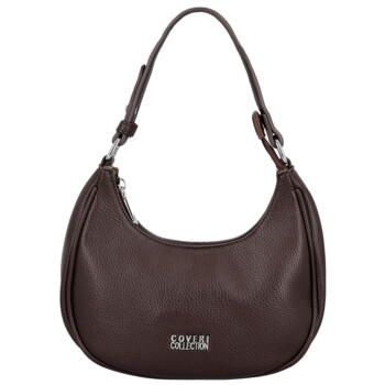 Malá kabelka v štýle gondola čokoládovo hnedá - Coveri Venetia New