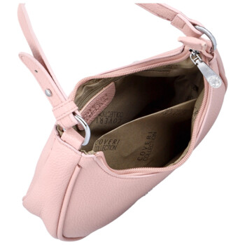 Malá kabelka v štýle gondola svetlo ružová - Coveri Venetia