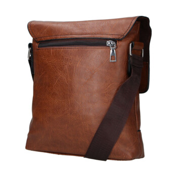 Pánska crossbody taška hnedá - Firenze Paolo