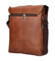 Pánska crossbody taška svetlo hnedá - Firenze Paolo