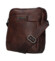 Pánska crossbody taška tmavo hnedá - Coveri Nathan