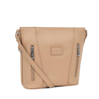 Dámska crossbody kabelka púdrová - Fagola Mayla