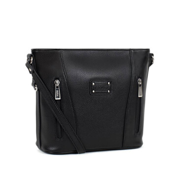 Dámska crossbody kabelka čierna - Fagola Mayla