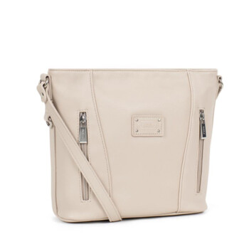 Dámska crossbody kabelka béžová - Fagola Mayla