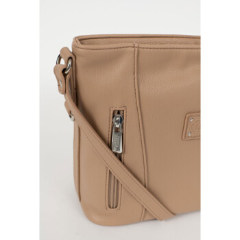 Dámska crossbody kabelka púdrová - Fagola Mayla