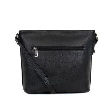 Dámska crossbody kabelka čierna - Fagola Mayla