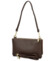 Dámska crossbody kabelka tmavo hnedá - Coveri Alesia