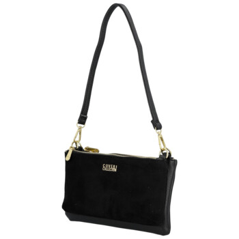 Dámska crossbody kabelka čierna - Coveri Alesia