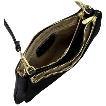 Dámska crossbody kabelka čierna - Coveri Alesia