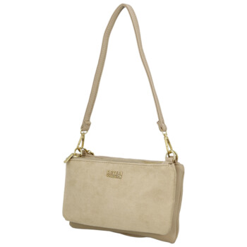 Dámska crossbody kabelka béžová - Coveri Alesia