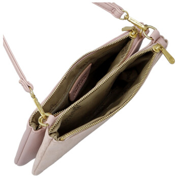 Dámska crossbody kabelka ružová - Coveri Alesia