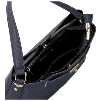 Dámska kabelka do ruky tmavo modrá - Coveri Asiri