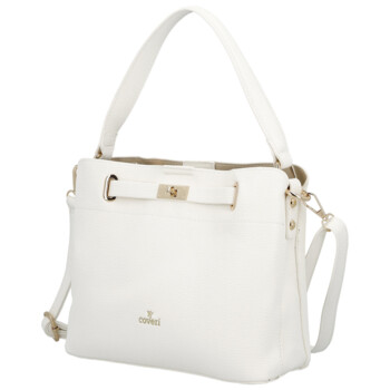Dámska kabelka do ruky biela - Coveri Asiri
