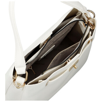 Dámska kabelka do ruky biela - Coveri Asiri