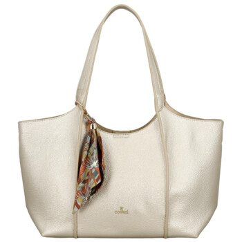 Dámska kabelka na rameno zlatá - Coveri Blissa