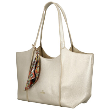 Dámska kabelka na rameno zlatá - Coveri Blissa