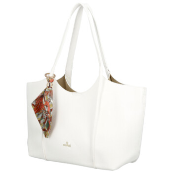 Dámska kabelka na rameno biela - Coveri Blissa