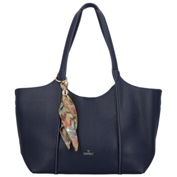Dámska kabelka na rameno tmavo modrá - Coveri Blissa