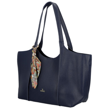 Dámska kabelka na rameno tmavo modrá - Coveri Blissa