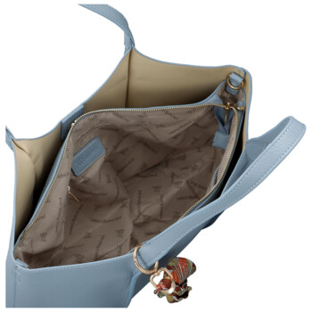 Dámska kabelka na rameno svetlo modrá - Coveri Blissa