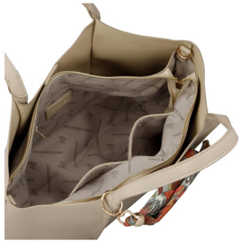 Dámska kabelka na rameno béžová - Coveri Blissa