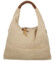 Dámska kabelka cez rameno béžová - Paolo bags Ewelin