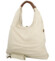 Dámska kabelka cez rameno krémová - Paolo bags Ewelin 